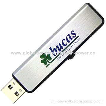 Promotional USB Flash Drive with Silkscreen/High-transfer Rate for Fast Copy/Download/Embossed or EP